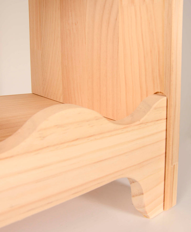 Table de Chevet Montessori Lola. 60 cm Naturel. "Lola"