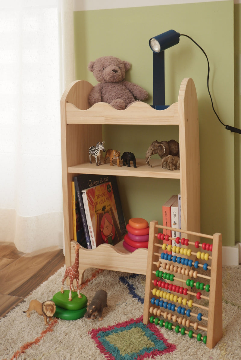 Table de Chevet Montessori Lola. 60 cm Naturel. "Lola"