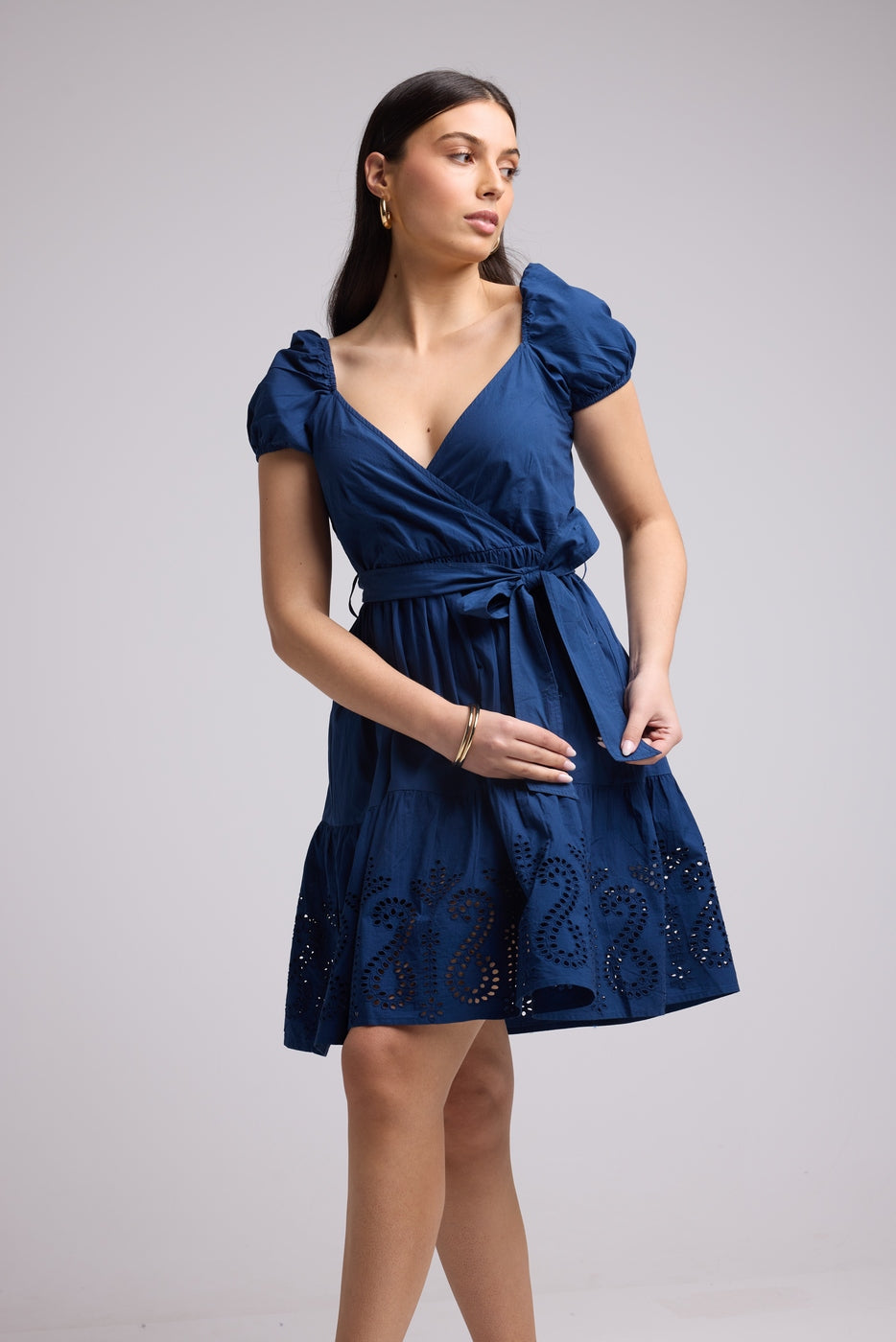 Vestido Corto - Rebecca - Navy