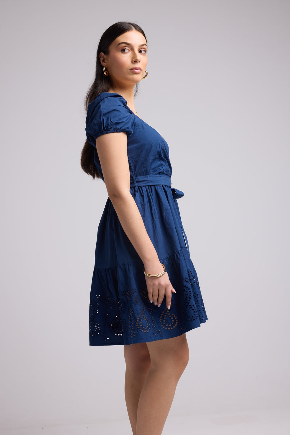 Vestido Corto - Rebecca - Navy