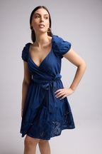 Vestido Corto - Rebecca - Navy
