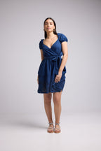 Vestido Corto - Rebecca - Navy