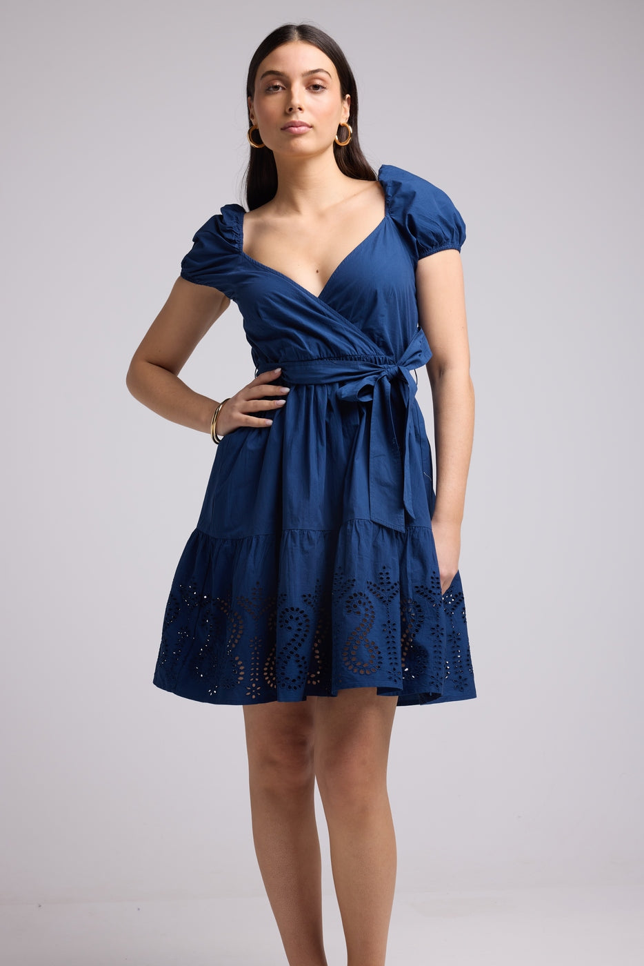 Vestido Corto - Rebecca - Navy