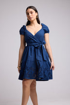 Vestido Corto - Rebecca - Navy