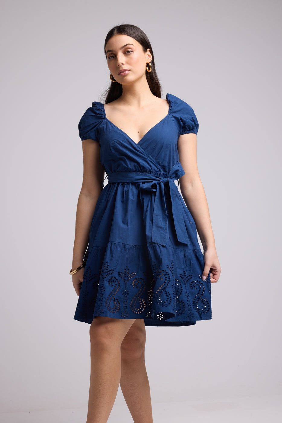 Vestido Corto - Rebecca - Navy