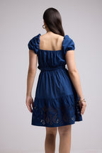 Vestido Corto - Rebecca - Navy