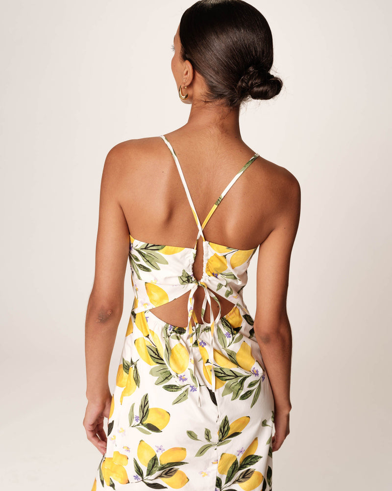 Robe Mi-Longue Rebecca - Ecru
