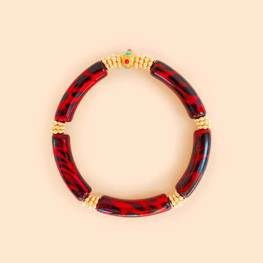 Bracelet Juhu - Red Tiger