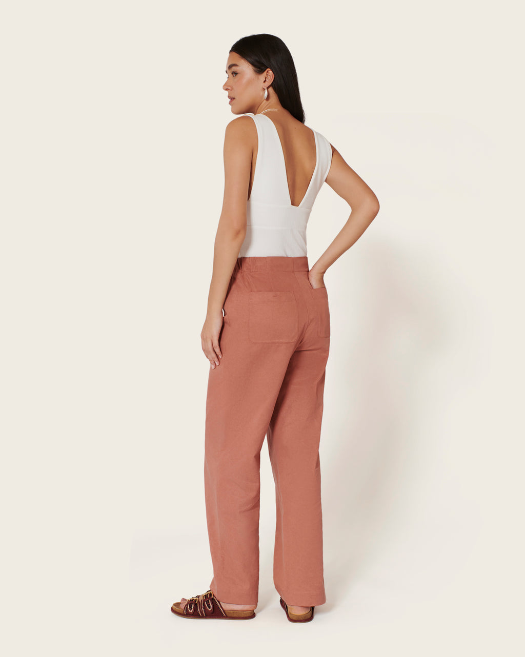 Pantaloni Redford - Ceramica