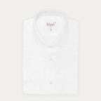Chemise En Twill Double Retors Blanche