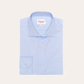 Chemise En Oxford Double Retors Bleue