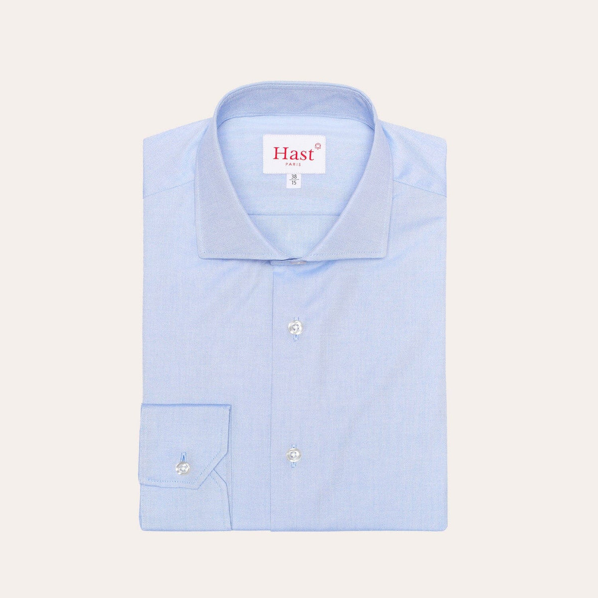 Chemise En Oxford Double Retors Bleue