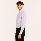 Chemise En Popeline Double Retors Rose Pâle