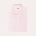 Chemise En Popeline Double Retors Rose Pâle