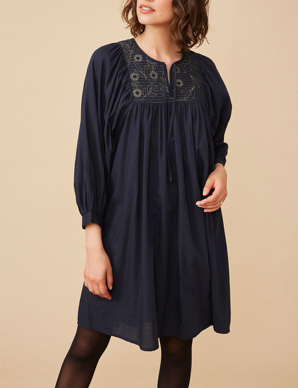 Vestido Reginette - Azul marino