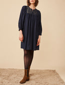 Vestido Reginette - Azul marino