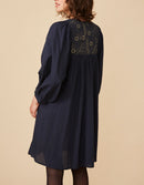 Vestido Reginette - Azul marino