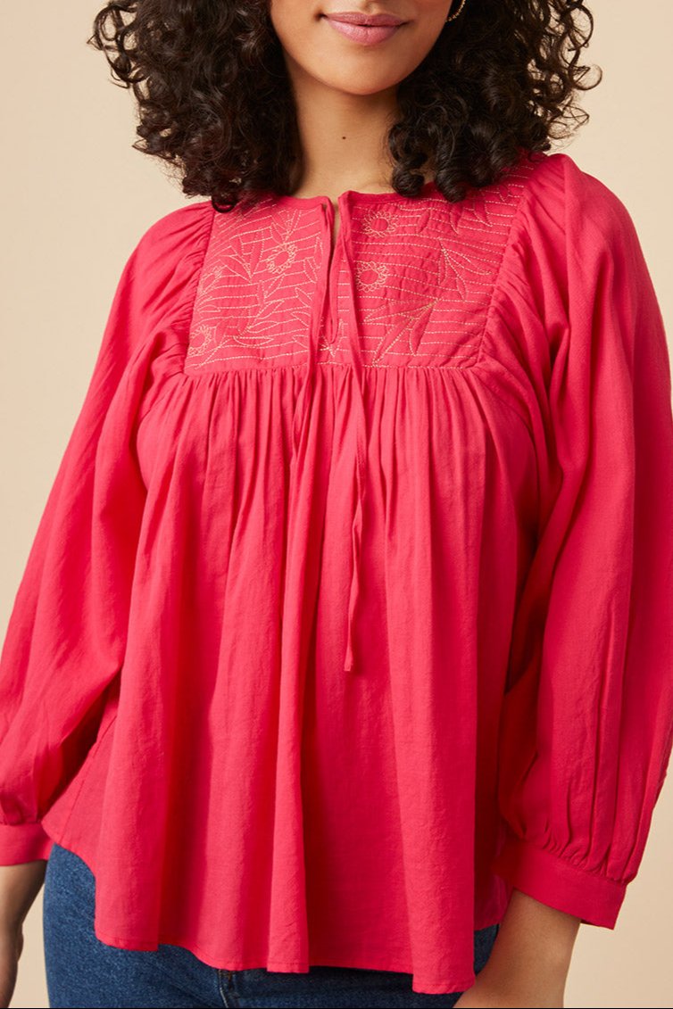 Blouse Regine - Geranium