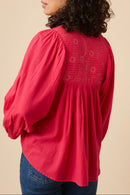 Blouse Regine - Geranium