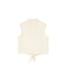 Tied Shirt Ecru Licorice