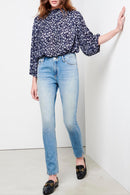 Jean High Waist Basic Adonis - Dnm B-112 - Femme