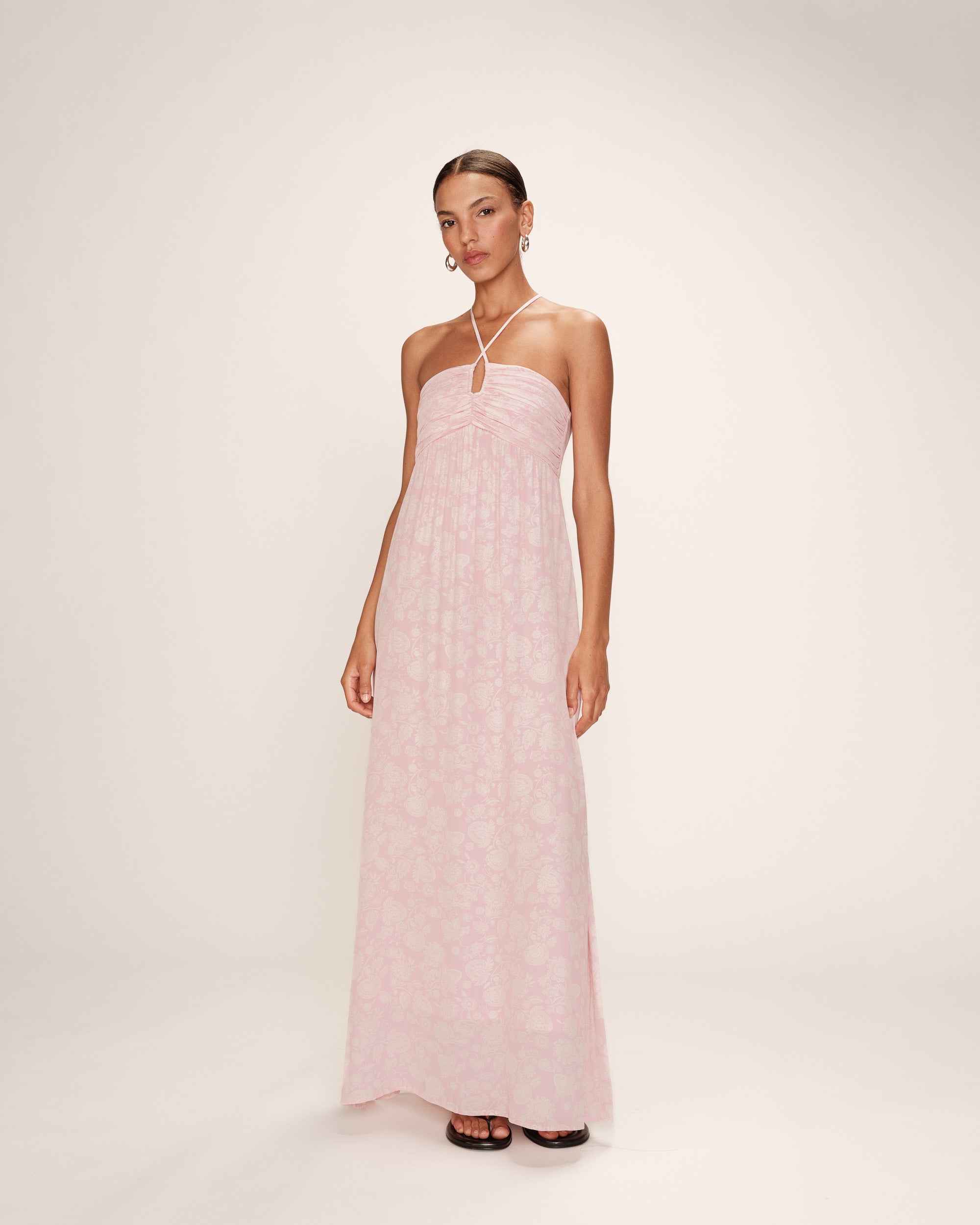 Long Dress Reine - Pink