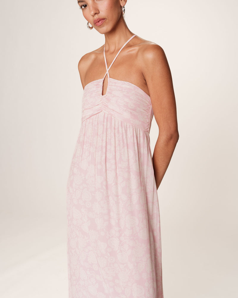 Long Queen Dress - Pink