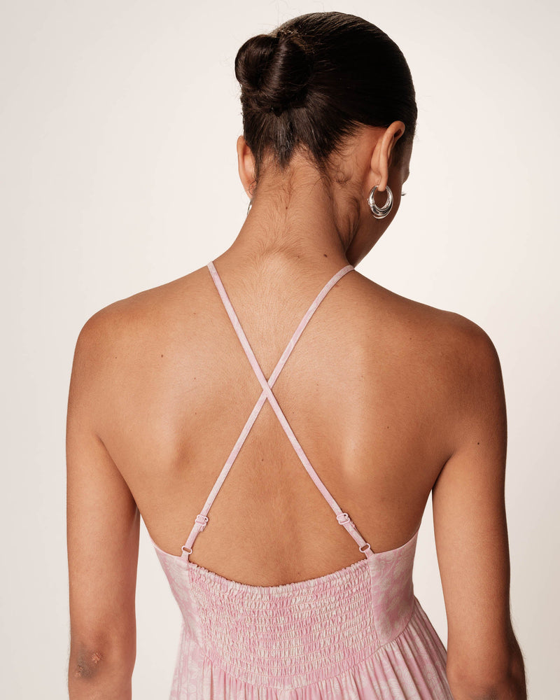 Long Queen Dress - Pink