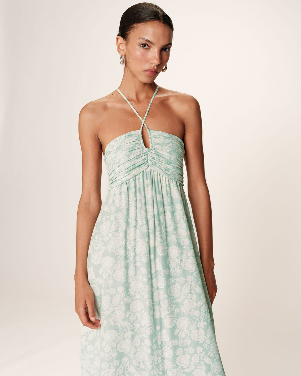 Reine Long Dress - Green