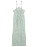 Vestido largo de reina - Verde
