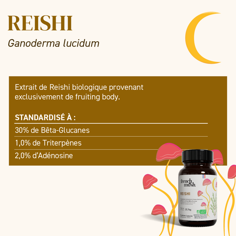 Compléments Alimentaires Reishi - Cure En Poudre