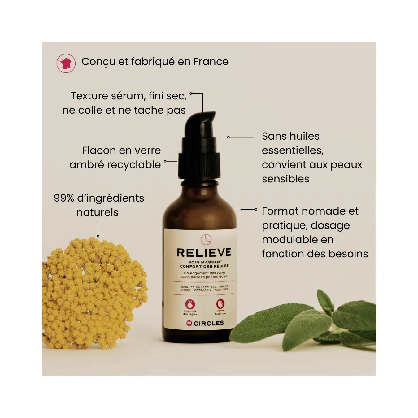 Massaging Serum for Painful Periods