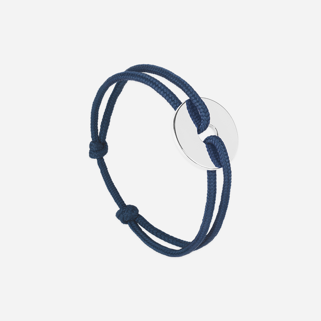 Bracelet Remous - Bleu Marine