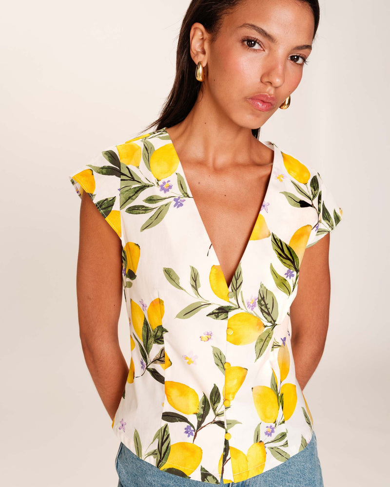 Blusa Remy - Crudo