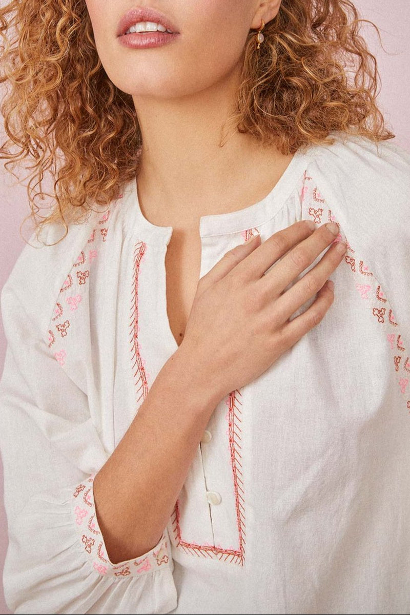 Renan Blouse - Ecru
