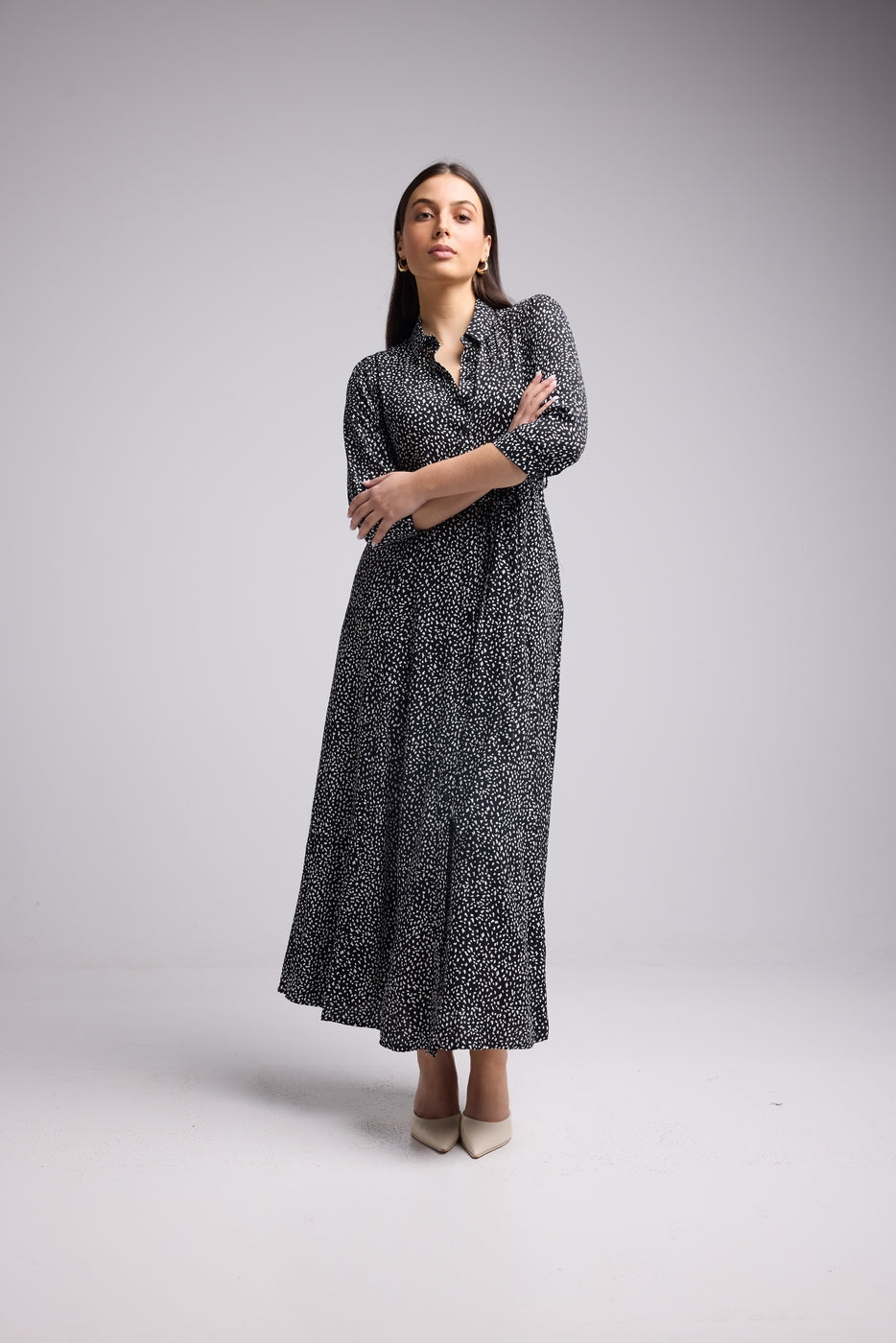 Vestido Largo - Renata - Negro