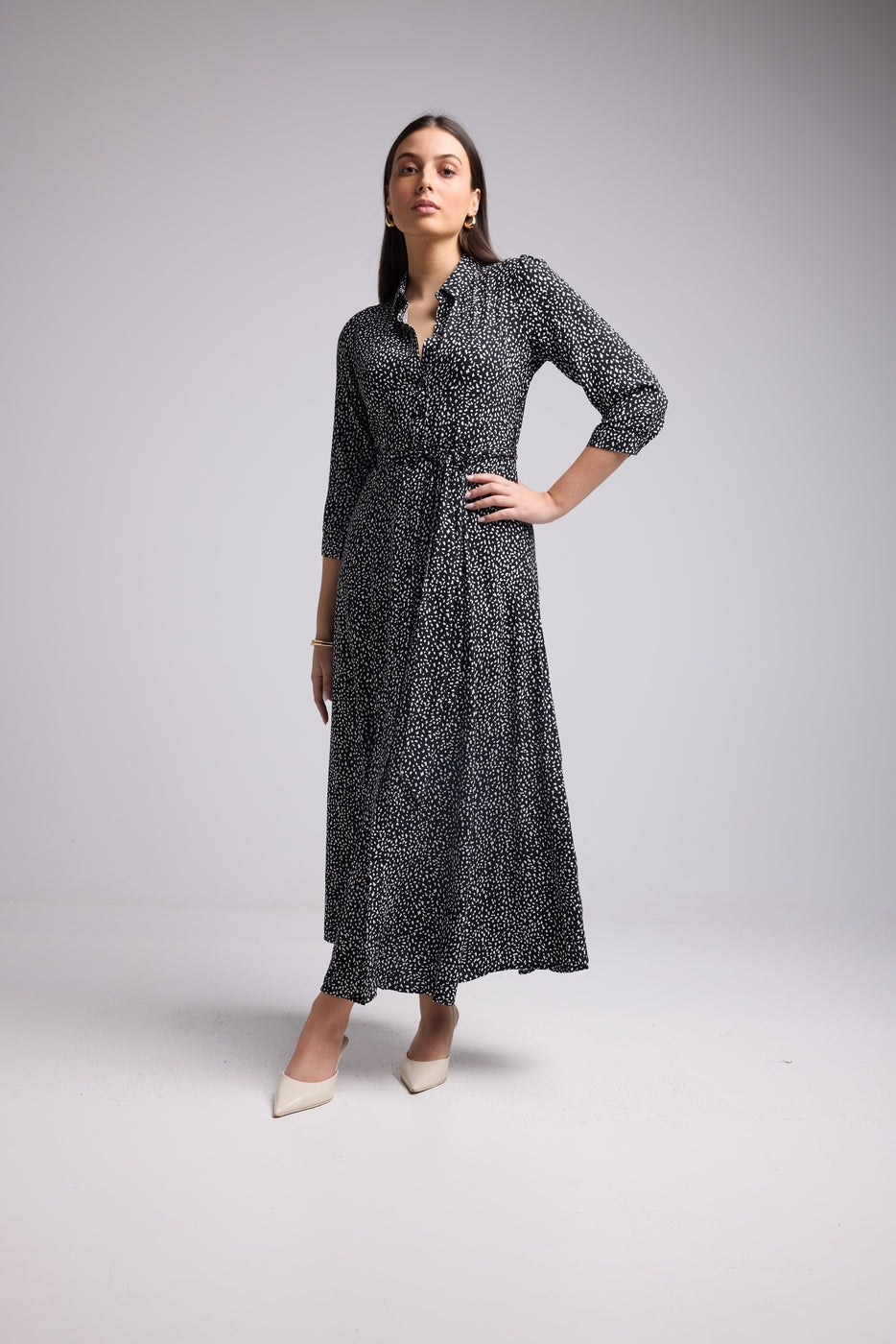 Vestido Largo - Renata - Negro