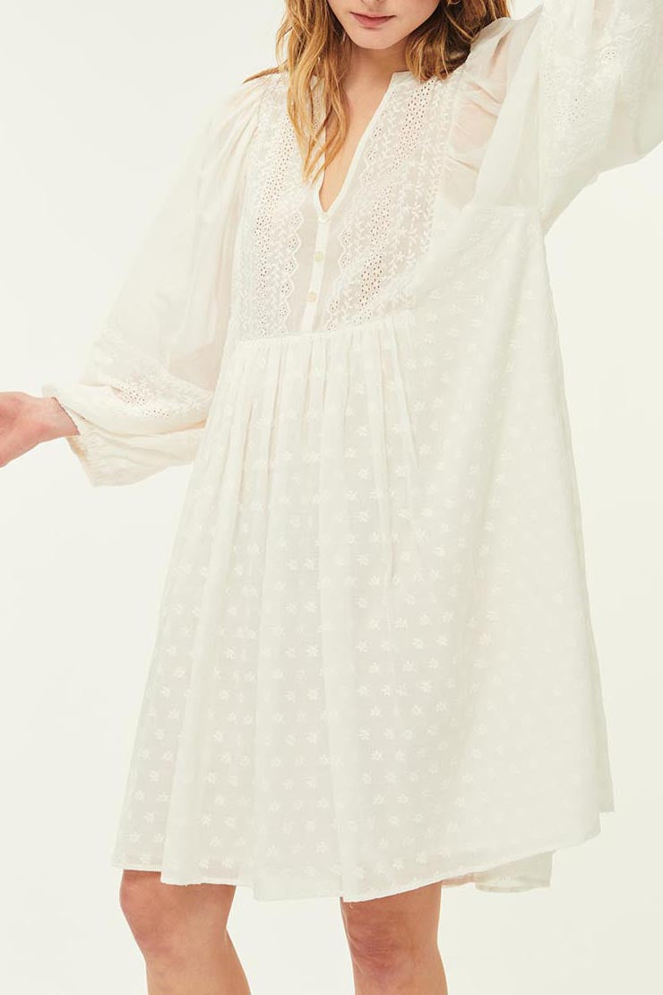 Reneta dress - Ecru