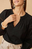 Renissa Blouse - Black