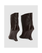 Bottes Reptile - Marron - Femme