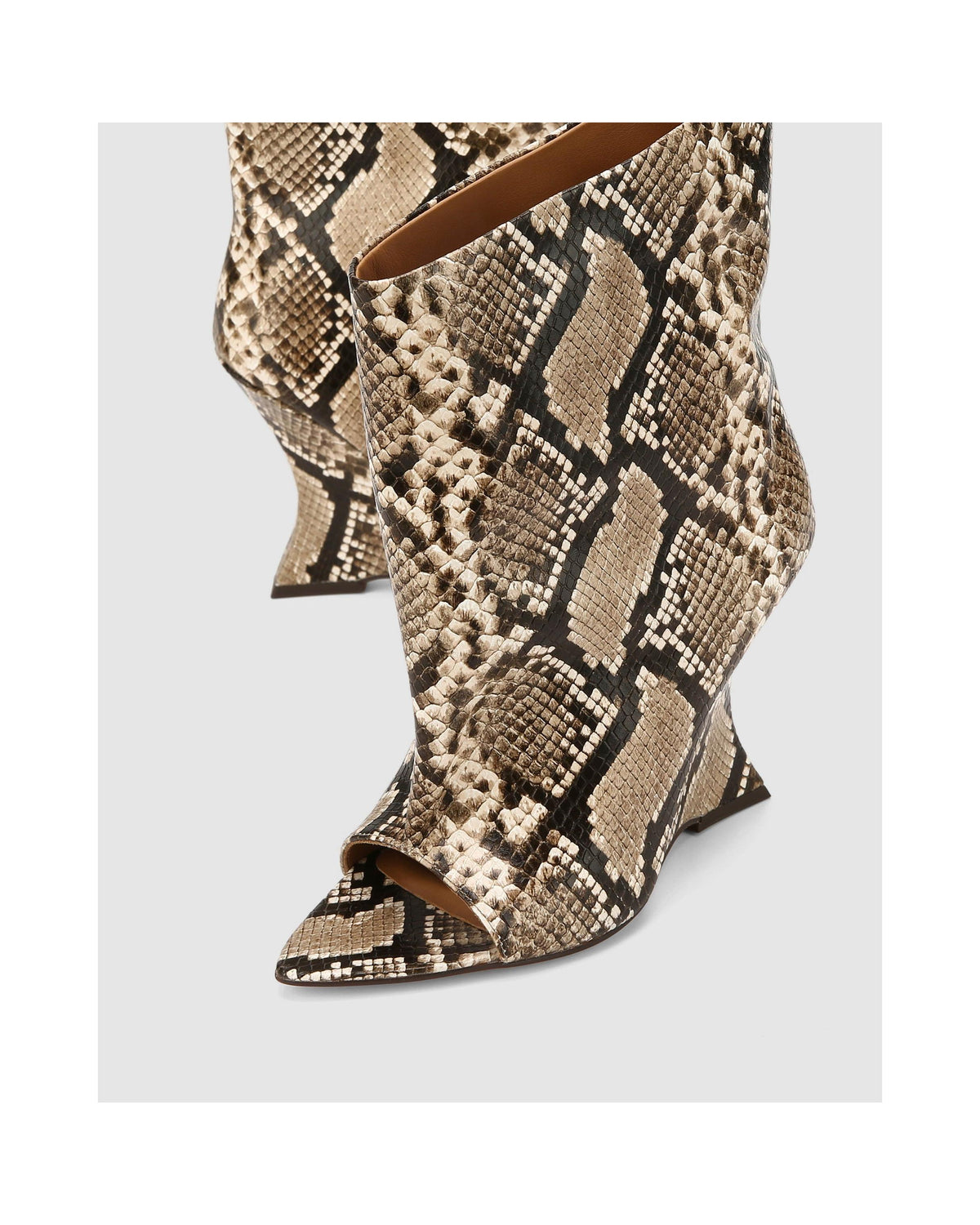 Botki Reptile - Naturalny - Damskie