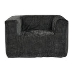 Velvet Armchair - Black