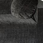 Velvet Armchair - Black