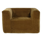 Fauteuil En Velours - Vert