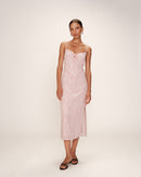 Retina Long Dress - Pink