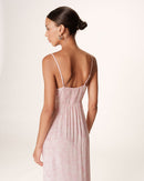 Retina Long Dress - Pink