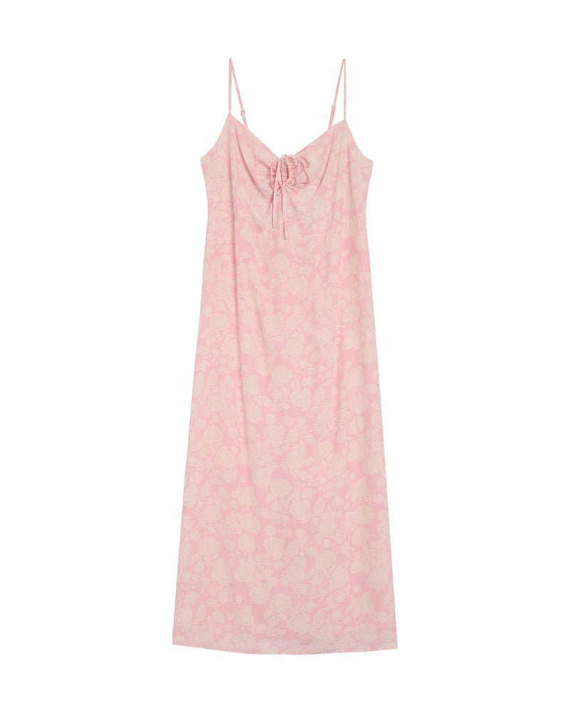 Retina Long Dress - Pink
