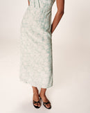 Retina Long Dress - Green