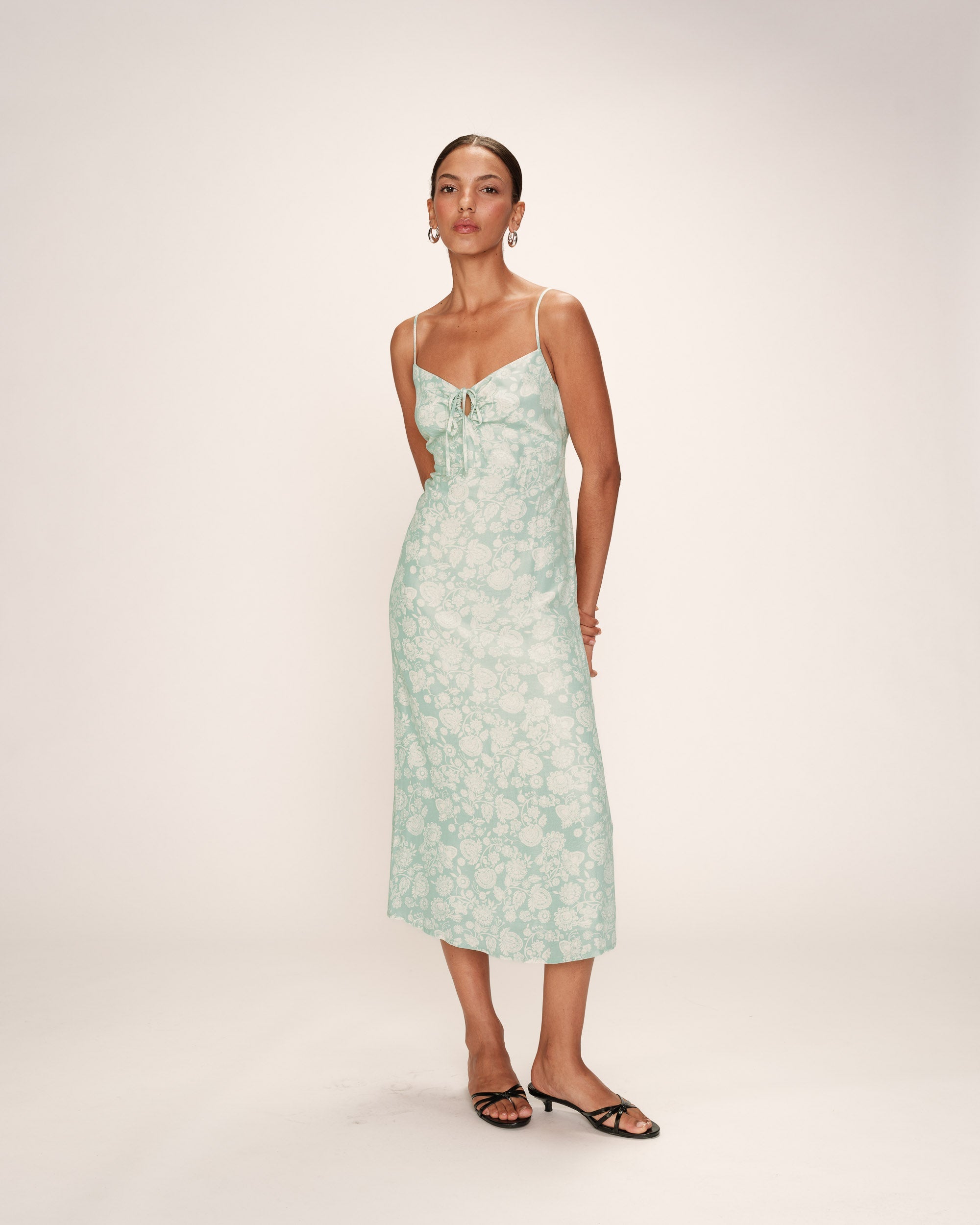 Robe Longue Retina - Vert