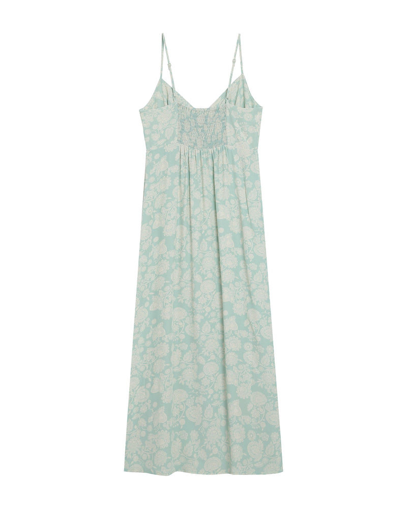Retina Long Dress - Green